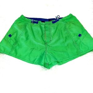 3/$12💥 Neon green and blue boardshorts size medium